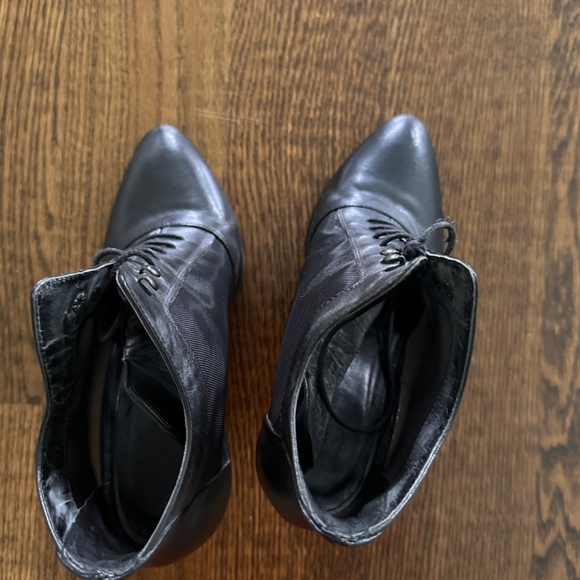 Loeffler Randall Lace Up Mesh Ankle Boot - Size 7 - Picture 7 of 14